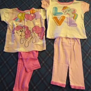 My Little Pony PJs: 4 mix n match pieces, girl 10